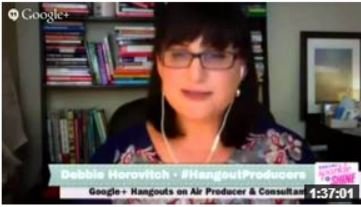 Debbie Horovitch Thought Leader on Google Plus Hangouts on Air #002 Debbie Horovitch Thought Leader on Google Plus Hangouts on Air #002